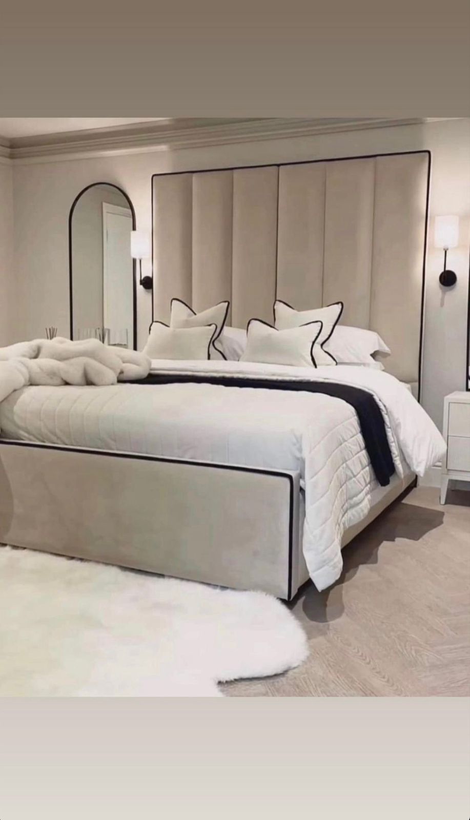 Panel Piping Bed Frame